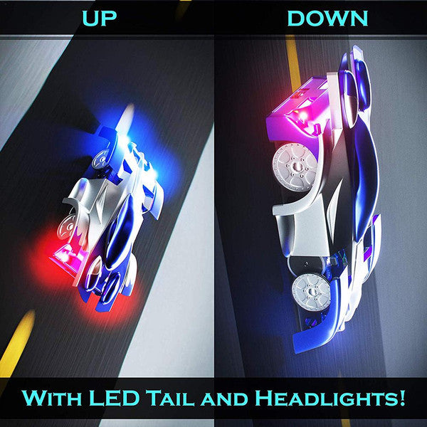 Remote Control Wall Climbing Car with LED Lights 4
