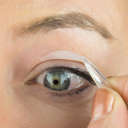 Instant Eyelid Lift with AntiAging Eyelid Tape  Safe Transparent Strips Contains 100 Pieces for