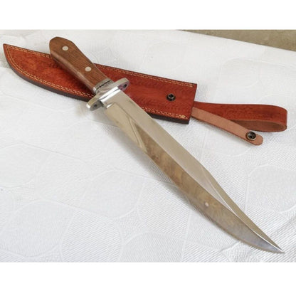 Laredo Bowie Knife Custom Handmade Bowie Full Tang Bowie Knife Survival Knife Gift For Him Survival Outdoor Camping