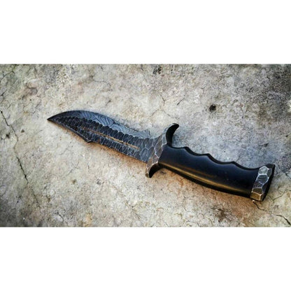Damascus Steel Custom Handmade Forged Bowie Knife Survival Knife Outdoor Knife Gift for Him Special Bowie Knife Gift New (1).jpg