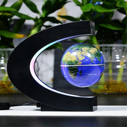 Magnetic Levitation with C-Shaped Display Blue 2