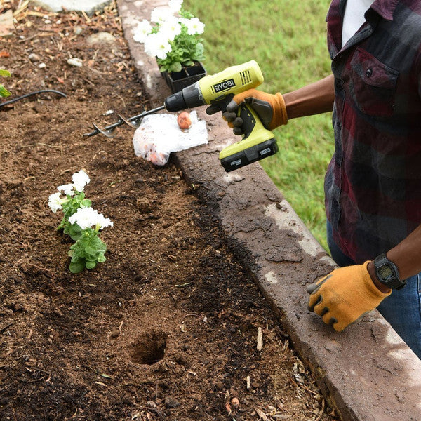 Garden Spiral Hole Drill Planter - High Strength Steel, Fits Any 3/8" Drill, Hex Shank for Efficient Planting2