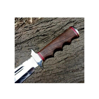 Toothpick Custom Handmade Bowie Knife Survival Bowie D2 Tool Steel Hunting Camping Knife Gift For Hi