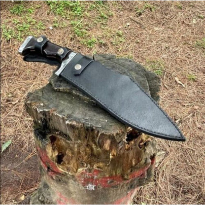 Fixed Blade Custom Handmade Bowie Knife Full Tang Handle Hunting Survival Knife Gift For Him Special
