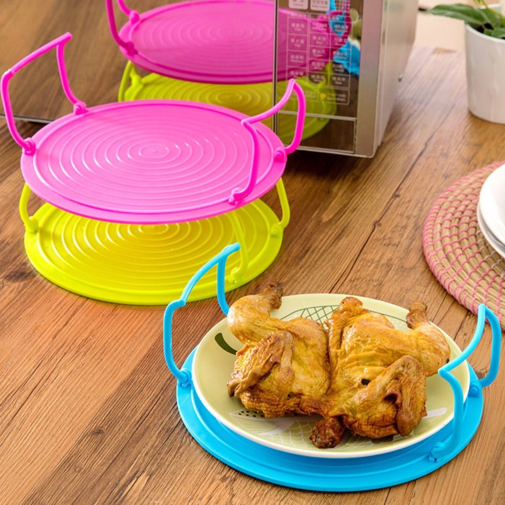 Microwave Oven Steamer Storage Rack 6