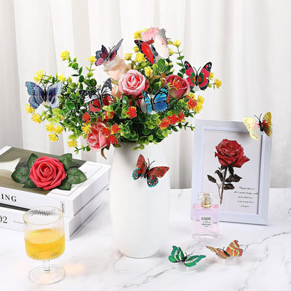 Vibrant Multicolor LED 3D Butterfly Wall Lights 5
