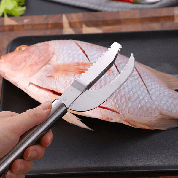 3-in-1 Fish Knife – Premium Seafood Prep Tool | Perfect Gift for Chef