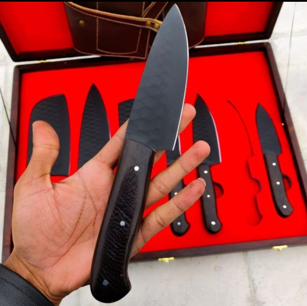 Damascus Chef Set Of 6Pieces