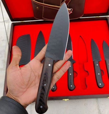 Damascus Chef Set Of 6Pieces
