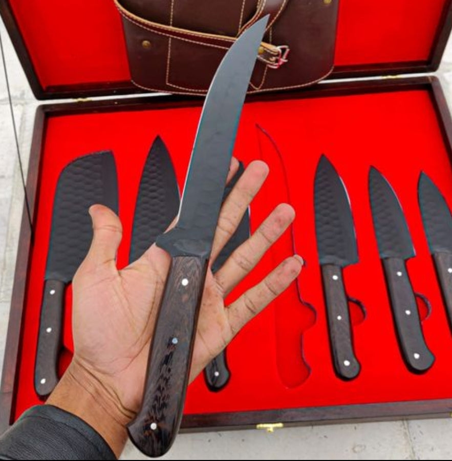 Damascus Chef Set Of 6Pieces