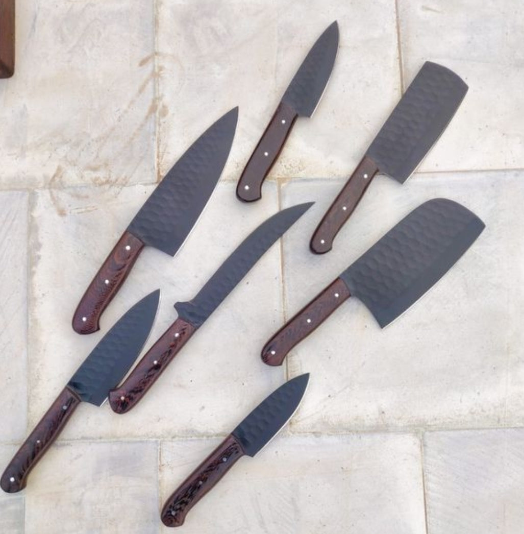 Damascus Chef Set Of 6Pieces
