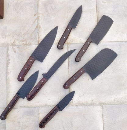 Damascus Chef Set Of 6Pieces