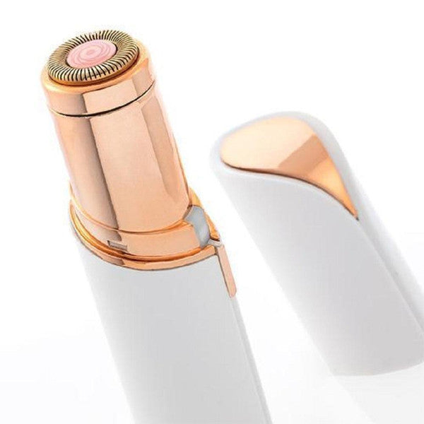 USB Gold Painless Facial Hair Remover - Rechargeable, Portable Design with Floating Head for Effortless Grooming 2