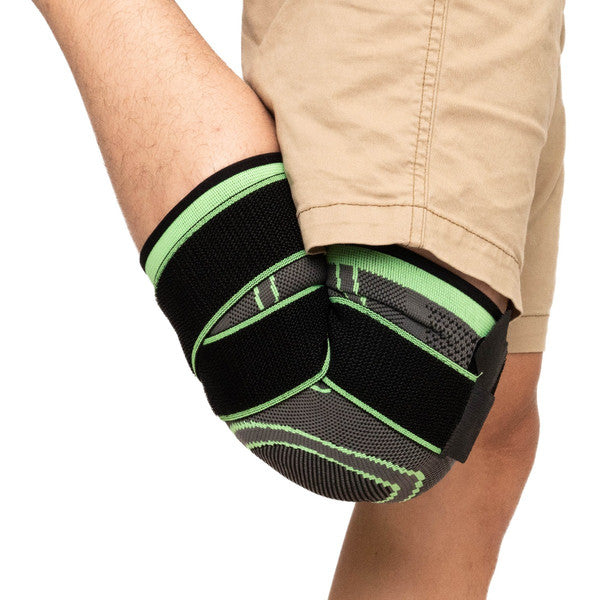 Supportive knee sleeve for intense workouts