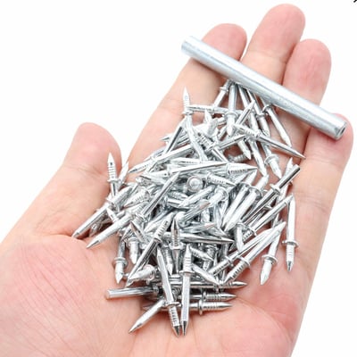 Double-Head Skirting Thread Seamless Nails