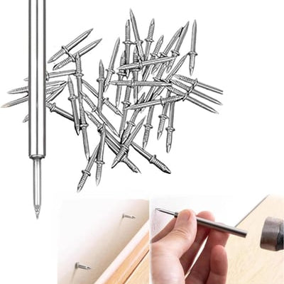 Double-Head Skirting Thread Seamless Nails6