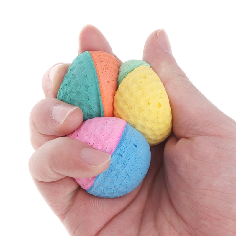 Colorful 10PCS Pet Balls: Interactive Toy for Small to Medium Dogs - Perfect for Outdoor Training & Fetch Play
