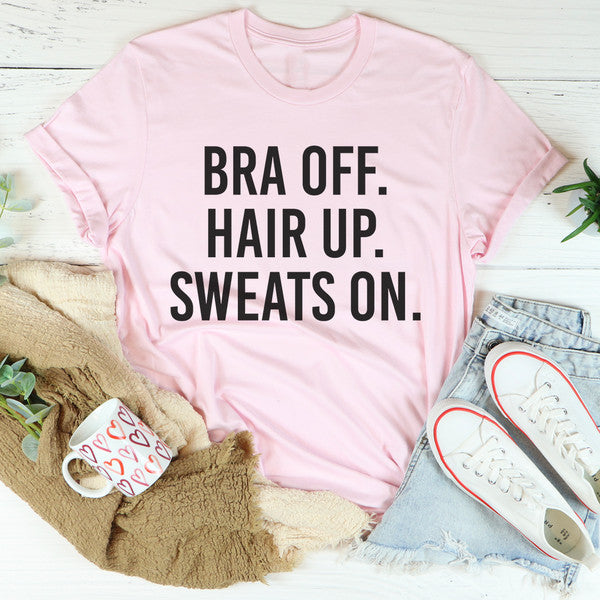 Bra Off Hair Up Sweats On Tee..jpg