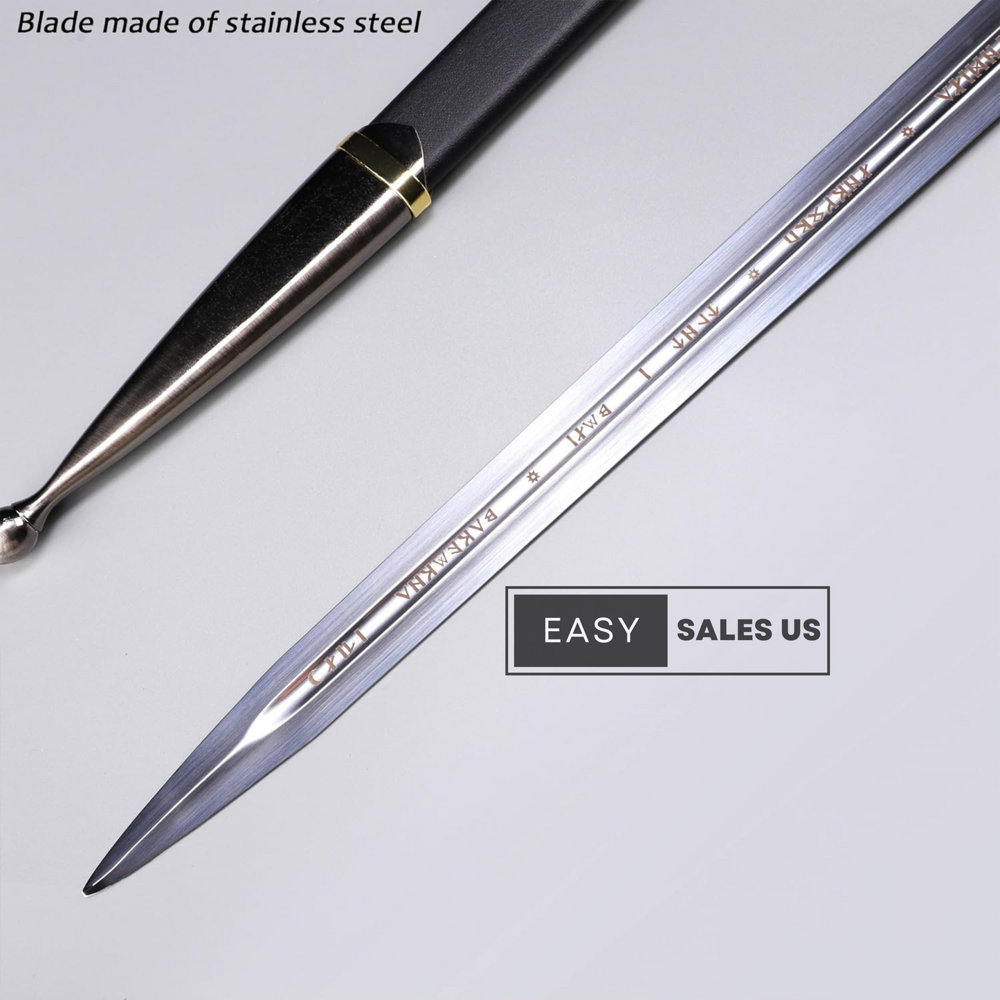 andurilswordofstridercustomengravedswordlotrswordpng