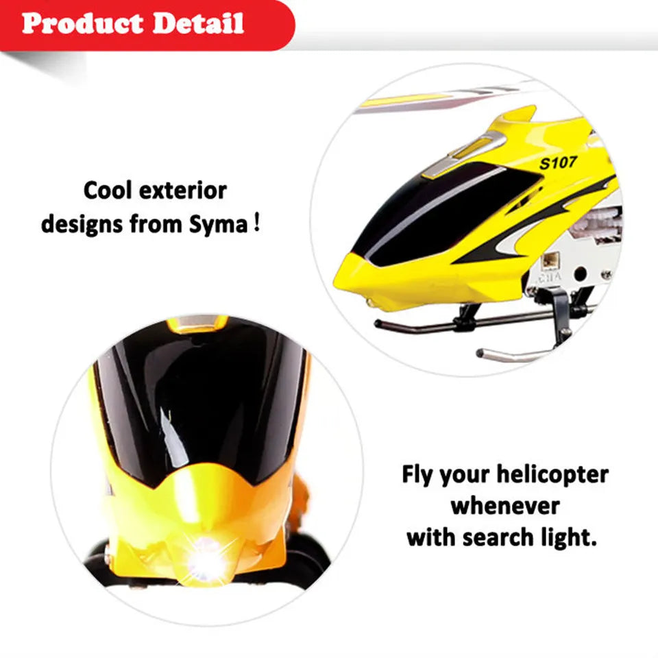 3.5CH Metal Remote Control with GYRO Stability 2
