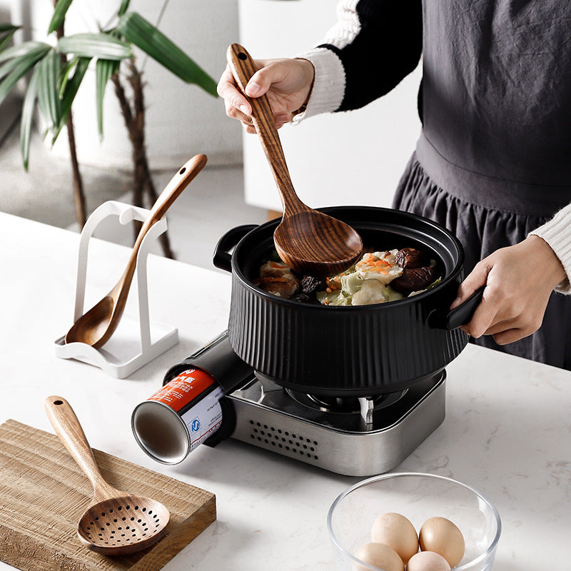 xmWK17piecessetteaktablewarespoonColanderspoonSpecialnanosoupskimmingCookingspoonWood