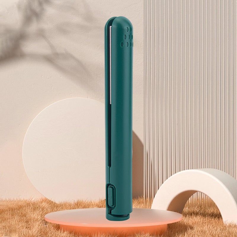Mini Dual-purpose Curling Iron Green