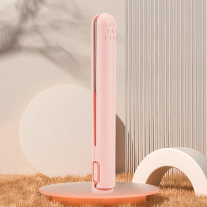 Mini Dual-purpose Curling Iron pink