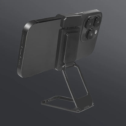 New Upgraded Back Clip Type 360 degree Folding Bracket Black