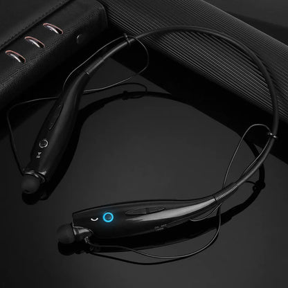 Neckband Wireless Headset Stereo Earbuds Earphone with Mic, Bluetooth Neckband, Durable, Lightweight Wireless Headphones