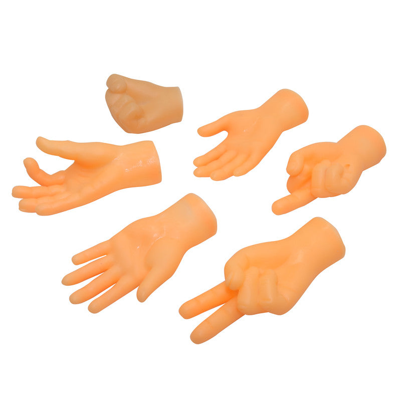 Interactive Pet Toys: Teasing Cat with Plastic Finger Gloves - Enhance Playtime for Cats and Dogs with Little Hand Simul