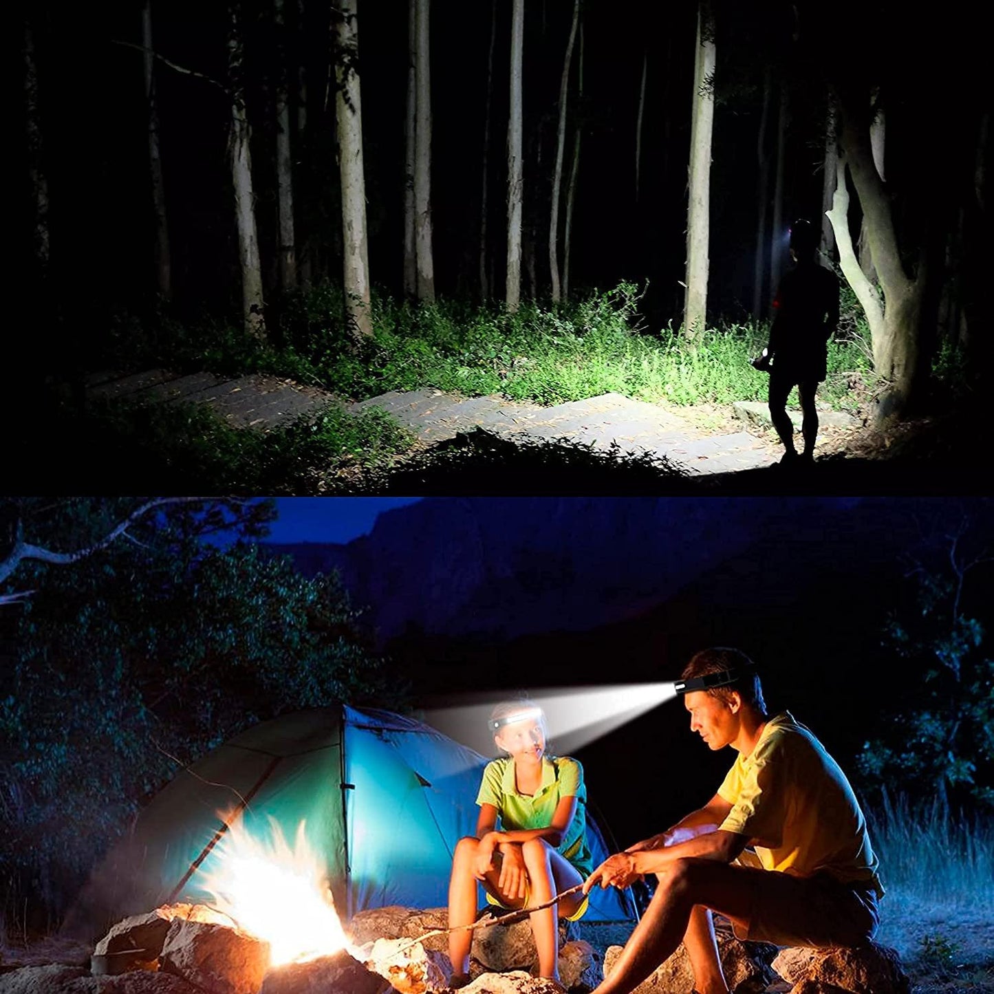 Wide Range Wave Sensor LED Headlamp 2
