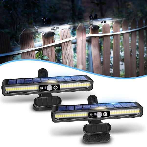 Clip On Solar Motion Lights Outdoor Waterproof