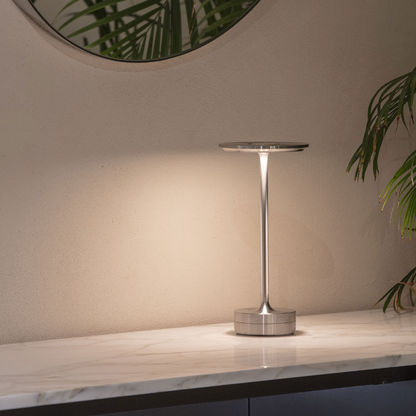 Metallic Cordless Rechargeable Waterproof Table Lamps6
