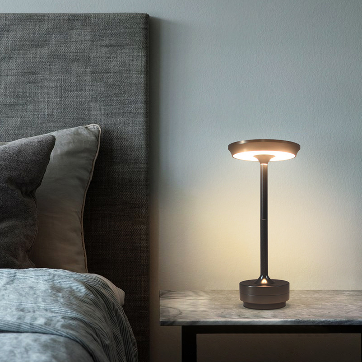 Metallic Cordless Rechargeable Waterproof Table Lamps5