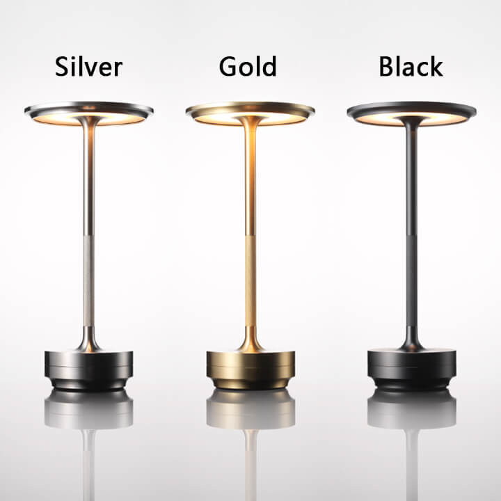 Metallic Cordless Rechargeable Waterproof Table Lamps8