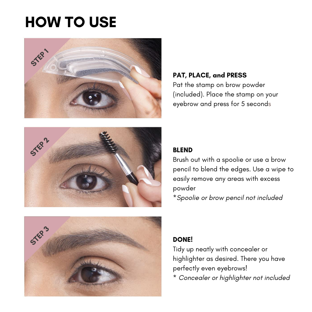 Best eyebrow stamp set for symmetry