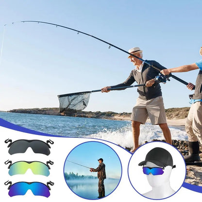 New Polarized Clip Cap Sunglasses 6