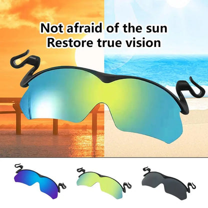 New Polarized Clip Cap Sunglasses 9