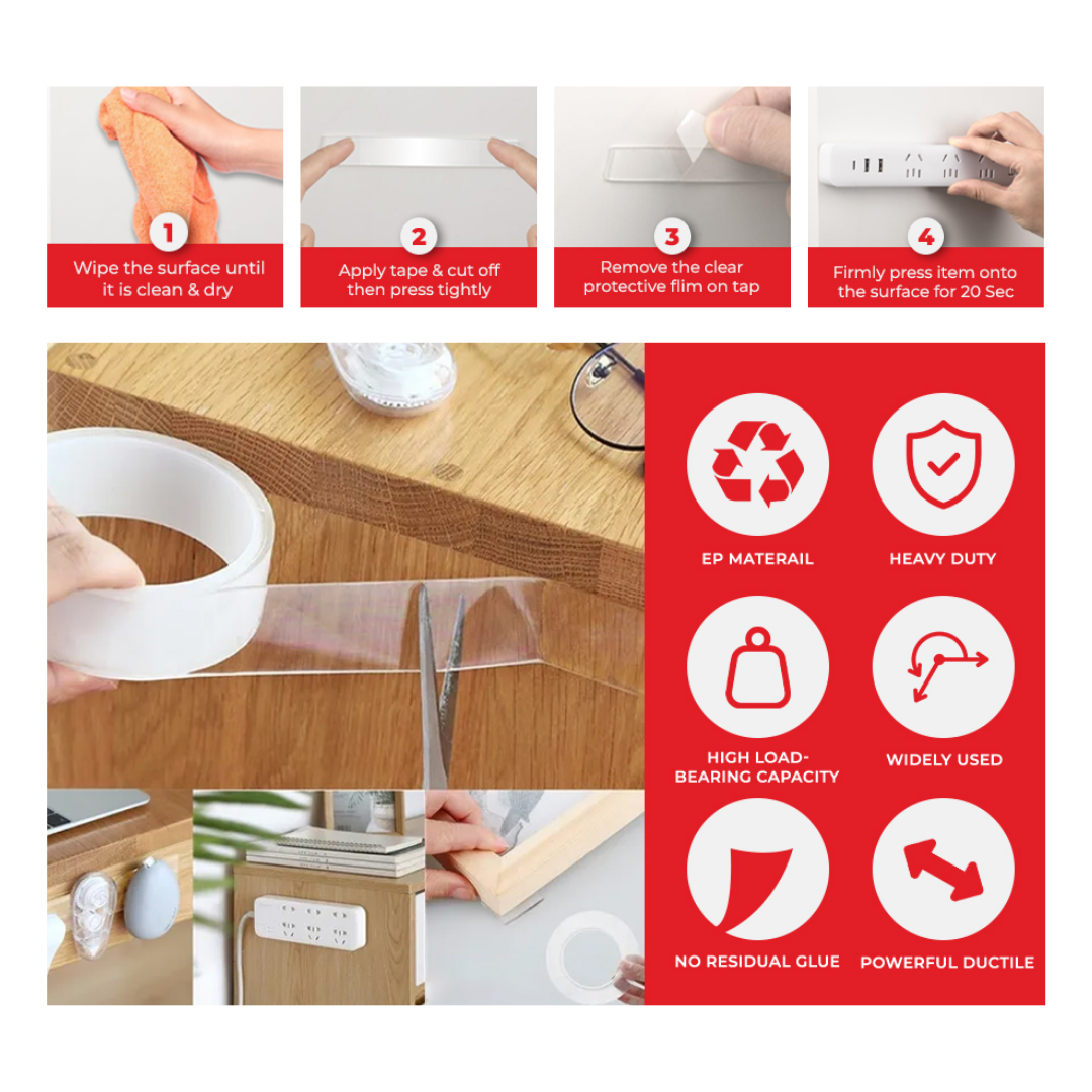 Heavy Duty Double Sided Adhesive Tape 4