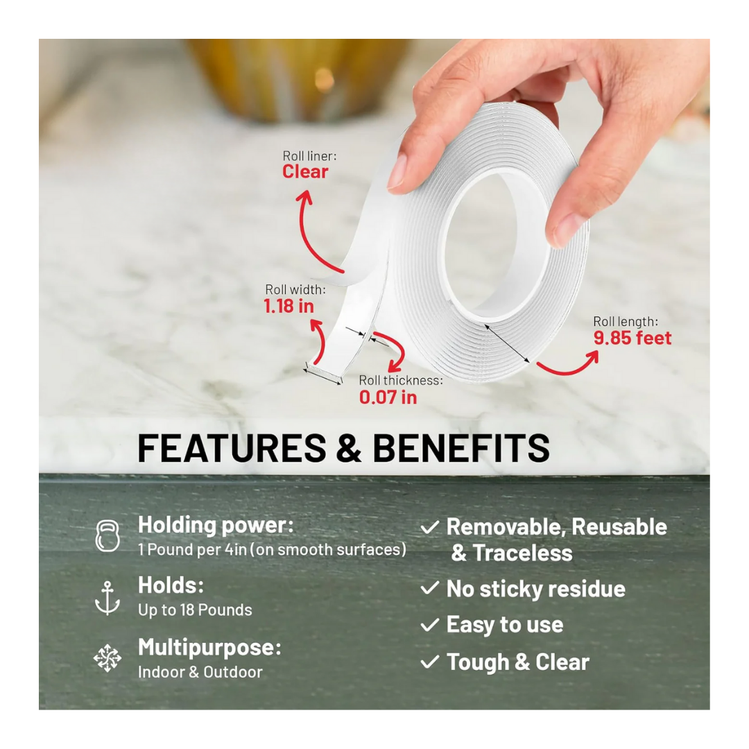 Heavy Duty Double Sided Adhesive Tape 2