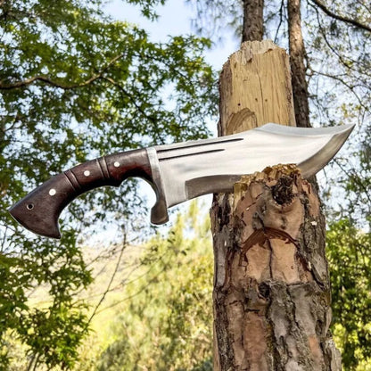 Custom Handmade Fixed Blade Bowie Knife Tactical Machete Knife Survival Outdoor Camping Knife Full T