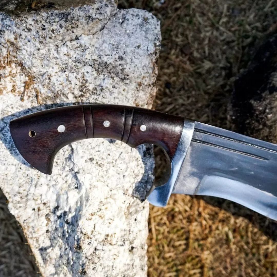 Custom Handmade Fixed Blade Bowie Knife Tactical Machete Knife Survival Outdoor Camping Knife Full T