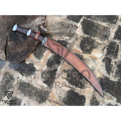 Moon Sword Full Tang Handmade Sword Carbon Steel Viking Sword Hunting Survival (3).jpg