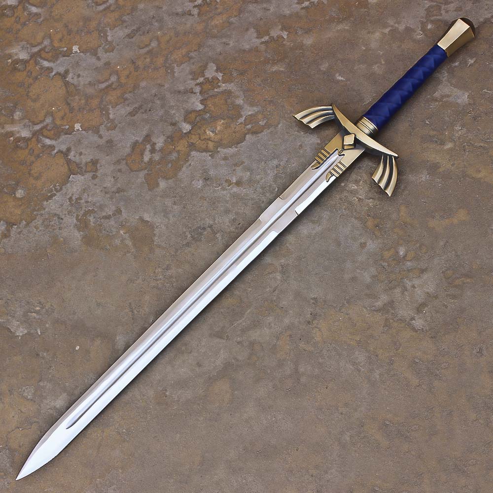 Deluxe Zelda Master Sword  Functional 1070 High Carbon Steel Replica