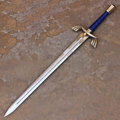 Deluxe Zelda Master Sword  Functional 1070 High Carbon Steel Replica