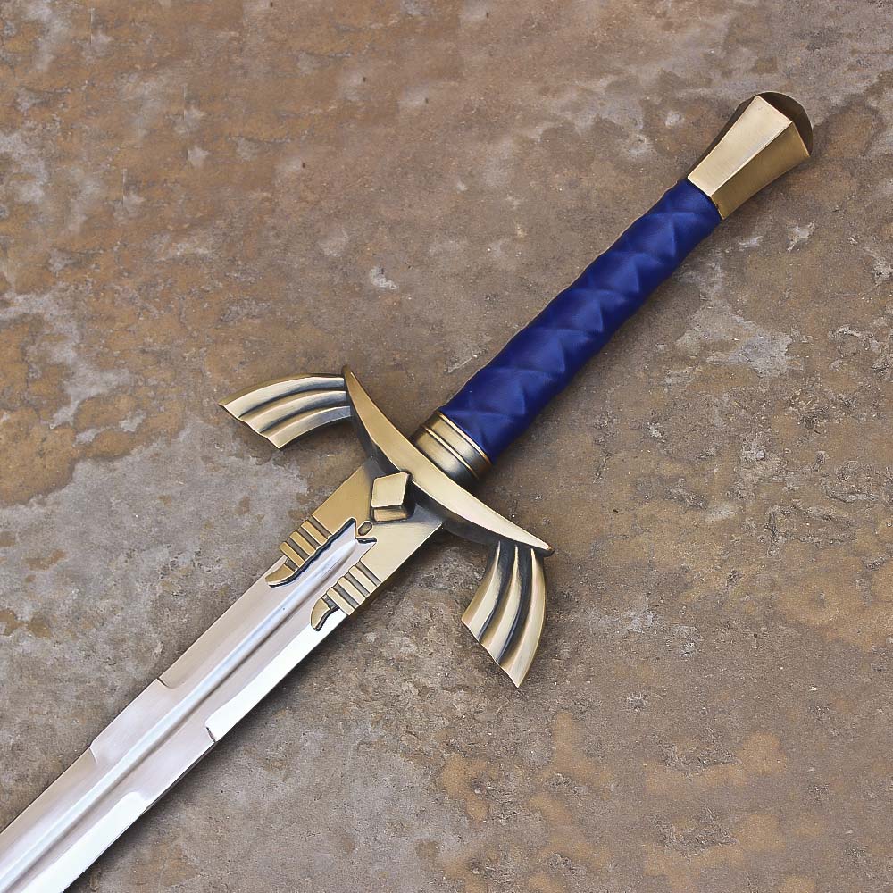 Deluxe Zelda Master Sword  Functional 1070 High Carbon Steel Replica