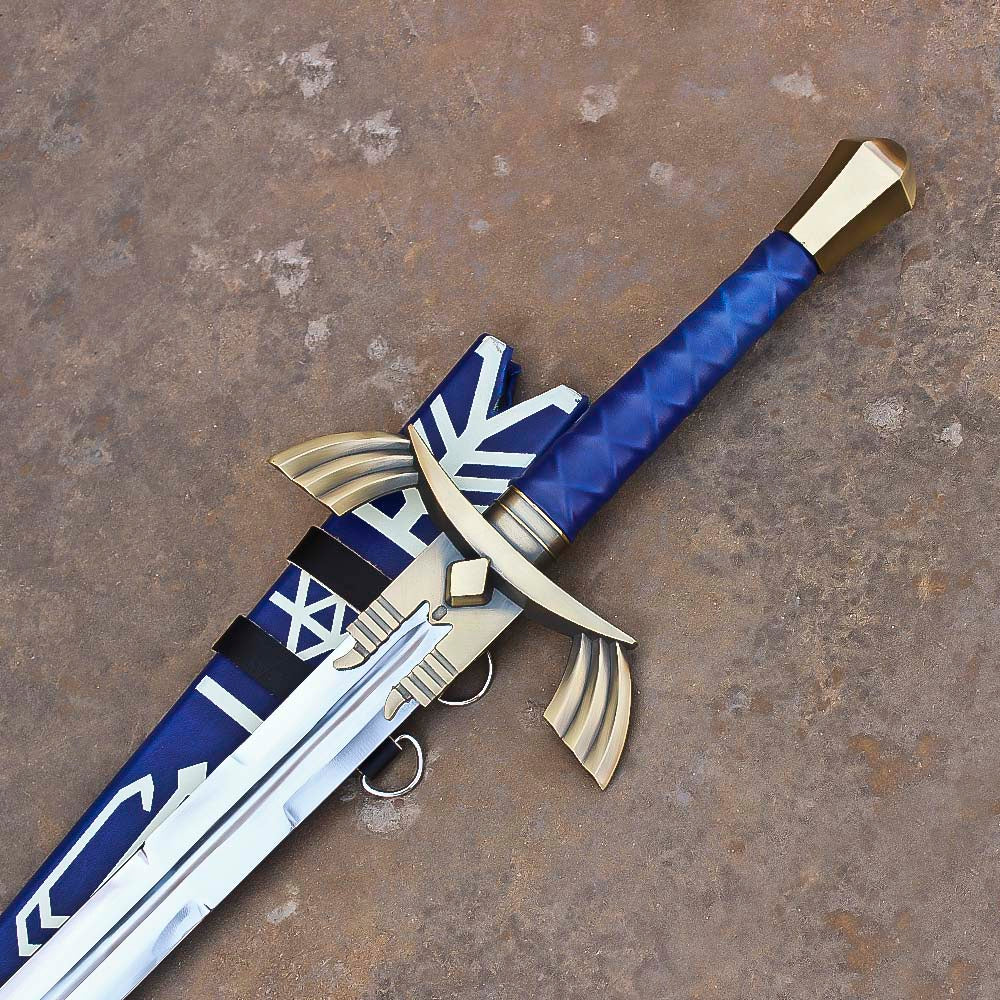 Deluxe Zelda Master Sword  Functional 1070 High Carbon Steel Replica
