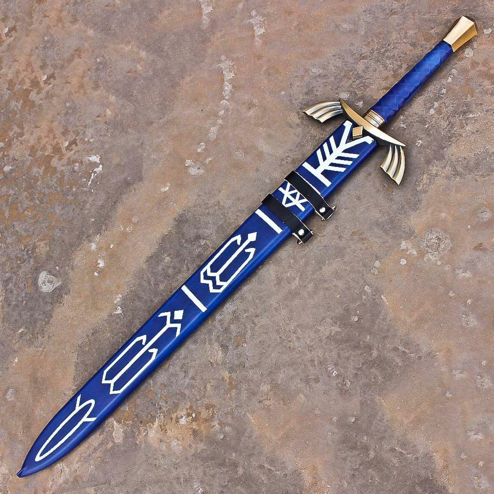 Deluxe Zelda Master Sword  Functional 1070 High Carbon Steel Replica
