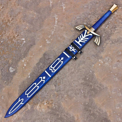 Deluxe Zelda Master Sword  Functional 1070 High Carbon Steel Replica