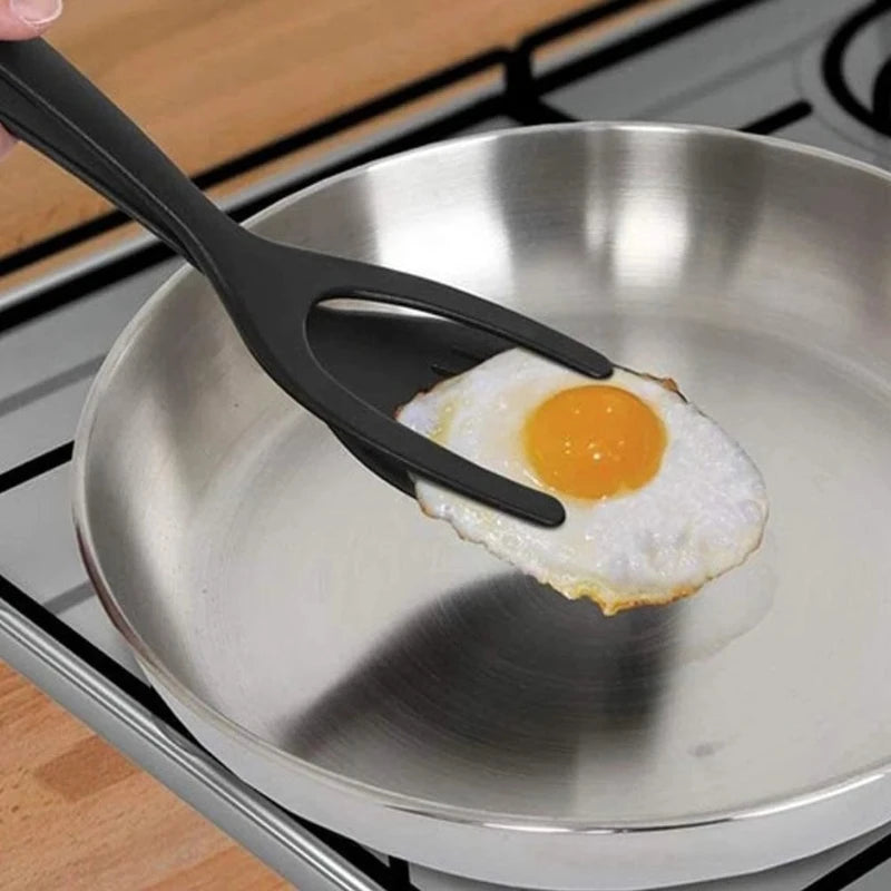 2 in 1 Non Stick Grip Flip Whale Spatula 2